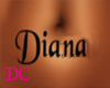 (DC)Diana Belly Tattoo