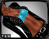 / Latex Blazer&Tube BLU