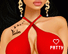 Red SwimSuit +Tattoo!!