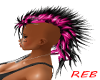 Pink/Black Mohawk