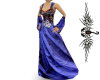 LE~Blue Countess Gown