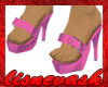 (L) Pink Platform Sandal