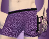 Soulful Purple Shorts