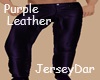 Leather Pants Purple