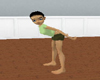 teaseing pose