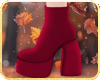 Cozy Boots Burgundy