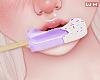 w. Kawaii Lilac Popsicle