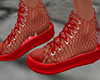 red net sneakers