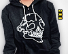 ! f' Skull Hoodie