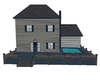 Blue/Grey Add On Home