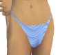 Blue Swirl bikini bottom