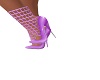 purple summer lady