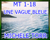 Une vague bleue