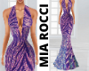Purple Pageant Gown