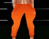 orange sweat pants