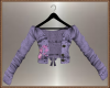 Angel Purple Jean Jacket