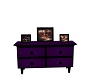Purple Black Dresser