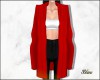 Shoulder Coat Red