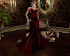 Bella Dark Red Gown