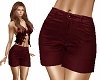 TF* NEW Shorts wine