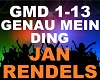 Jan Rendels - Genau Mein