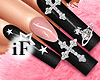 Black Nails Cross