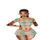 AMK Plaid Set