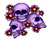 [SM]Girly skulls sticker