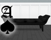 [AQS]black velvet Bench