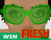 [wsn]GlassesSummer#Green