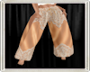 SATIN AND LACE PANT