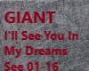 Giant - In My Dreams