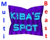 kiba's spot pillow