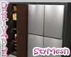 Fridge & Pantry DarkWood