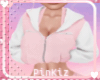 COZY Tucked Hoodie Pink