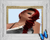 red shaved side hair