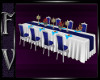 ~F~Blue Bridal Table