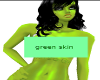 green skin