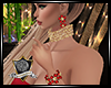 :XB: Red Flower Jewelry