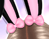 Bunny Ear Pink+Black
