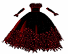 Red Feather Gown