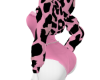 B Hoodie Jaguar pink