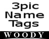 black woody tag