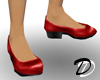 Economy Low heels (red)