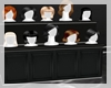 Salonn wigs display
