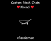 Custom Neck Chain Khendi
