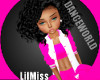 LilMiss H Pink Letterman