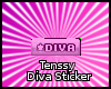 Tenssy™ DIVA-Sticker
