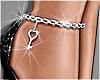 Fashion Anklet L Silver