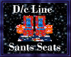 D/c Mr & Mrs Santa Seats